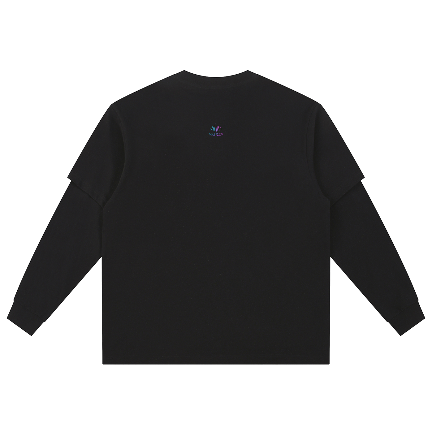 Layered Long Sleeve Oversized Tee